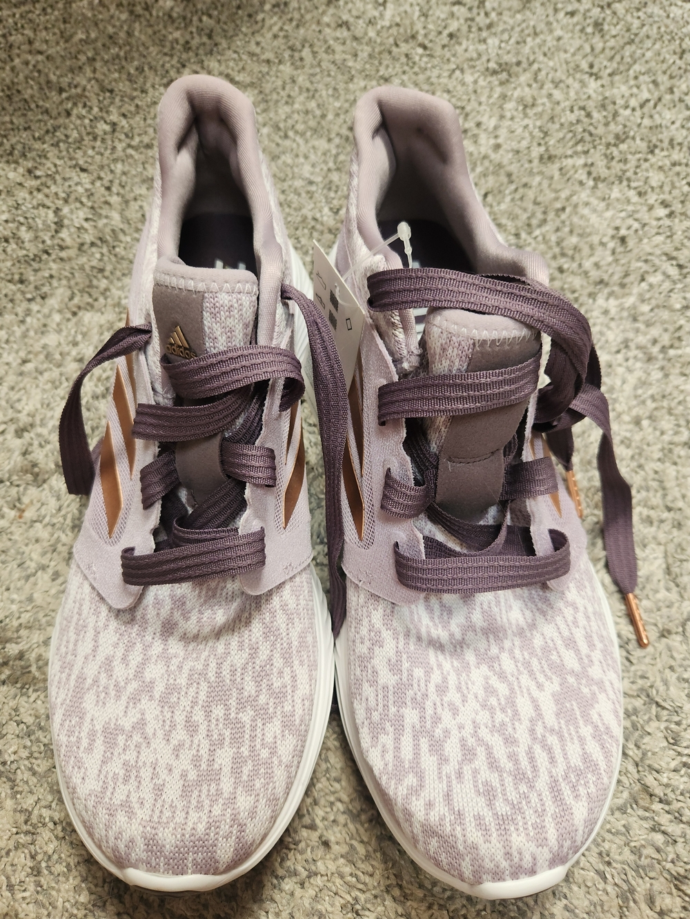 Adidas Women’s Lavender/Purple Running Sneakers